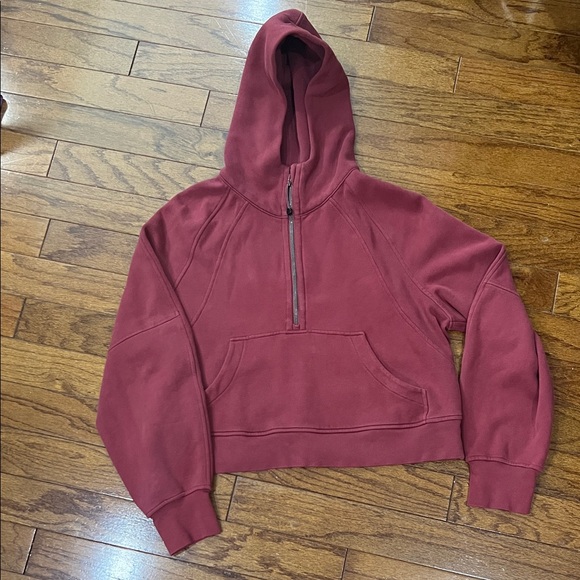 Lululemon Athletica Hoodie 1/2 zip oversized scuba - Picture 1 of 9